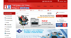Desktop Screenshot of mayvanphongthaophuong.com