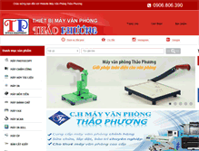 Tablet Screenshot of mayvanphongthaophuong.com